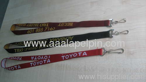 Woven or Embroidered lanyards