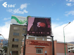 Outdoor color led screen and Ad. board