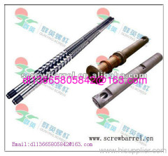 die head parallel screw & barrel for machine