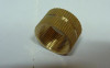 Brass knurling parts made by CNC lathe