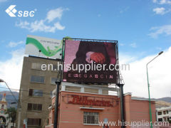 Large LED outdoor full color display screen
