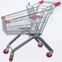 the Metal Shopping Trolleys