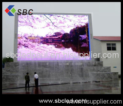 China Stable LED outdoor full color display screen