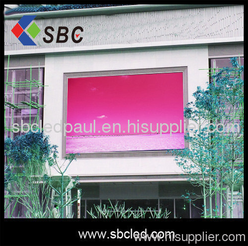 Outdoor color led screen and Ad. board