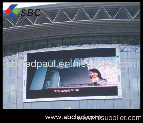 LED outdoor full color display screen and Ad. board
