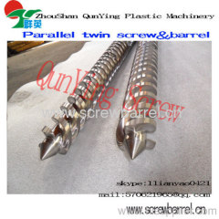 double parallel screw cylinder