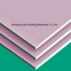 9.5mm Manufacture Low-price Fire Resistant Plasterboard with High Quality