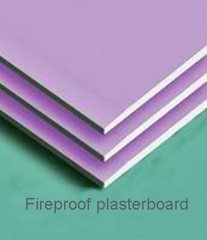 Manufacture Low-price Fire Resistant Plasterboard with High Quality