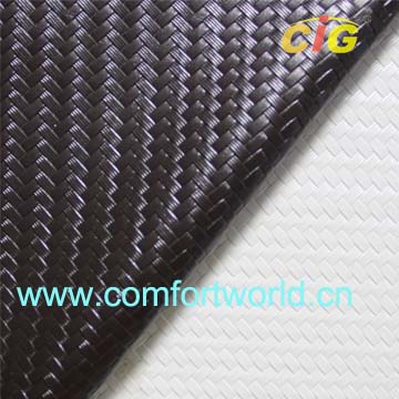 Fashionable Embossed Pvc Leather Cloth