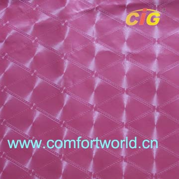 Crocodile Grain Pvc Leather For Decoration