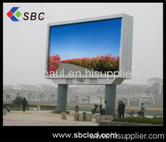 Good quality LED outdoor full color display screen and Ad. board