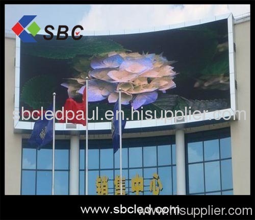 Good quality LED outdoor full color screen and Ad. board