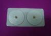 White Square 50*50MM 3.5MM 2.0mm Or 2.5mm Self Adhesive Electrodes,Medical Massage Health Electrode