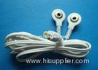 PVC Insulation Snap Electrodes Wires / Medical Adhesive Tens Lead Wires With 3.5mm Snap Connection