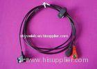 Black And Red Snap Ecg Lead Wire /High Conductice Ecg Electrodes Wire, FDA , CE Tens Lead Wires