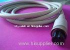 8p Round Plug Tens Lead Wire/Medical Cable For Physical Therapy, PVC Insulation Tens Lead Wires