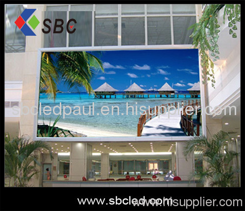 Good quality LED outdoor full color screen and Ad. board