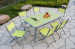 outdoor furnitures textilene set