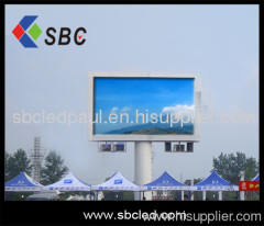 Good quality LED outdoor full color screen and Ad. board