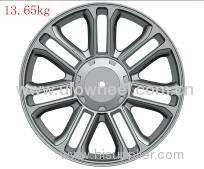 alloy rims in silver finish