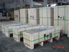 Pelletisers screen changers before shipping