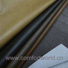 Fashionable Embossed Pvc Leather Cloth