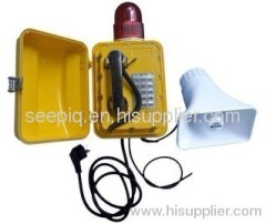 Weatherproof Expand Volume Phone (warning light)