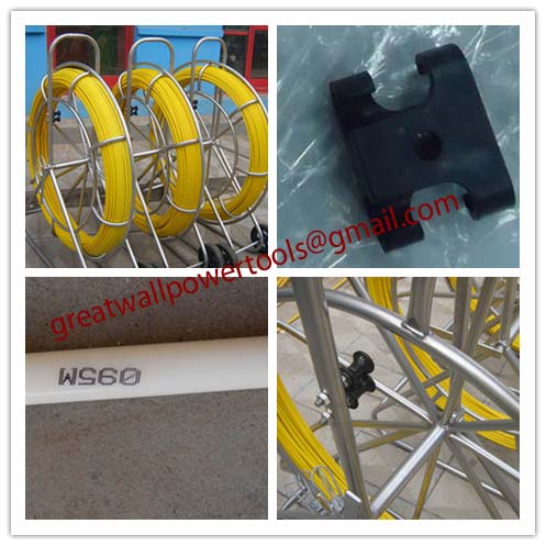 Yellow Duct Snake,Non-Conductive Duct Rodders,Fiber snake