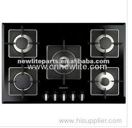Tempered glass oven panel
