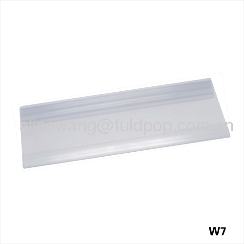 price transparant PVC data strip