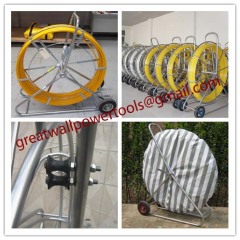 Material Fiberglass duct rodder,Length 50m 100m 200m duct rodder