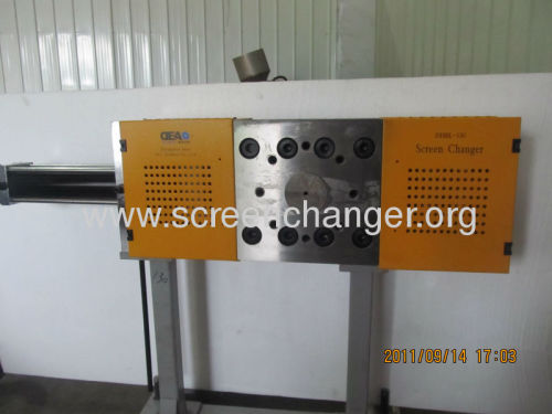 New high-pressure continuous screen changer