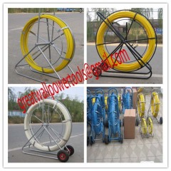 frp duct rod, Fiberglass rod,Fiberglass conduit rod reel,CONDUIT SNAKES