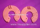 Pink Silicon Rubber Electrode Pad For Breast Massage, 115 - 160 mm Round Electronic Breast Massage
