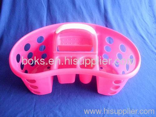 plastic handle shower caddy/plastic shower caddy with handle