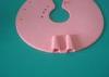 Durable Breast Pad, Round Pink / Red No Stimulation Adhesive Electrode Pad For Tens Ems Unit