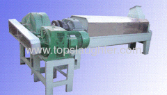 Rendering planst Double-shaft squeezer