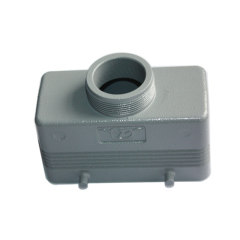 H10B top entry metal heavy duty connector housing