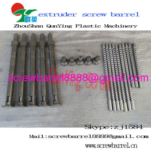 single extruder screw barrels