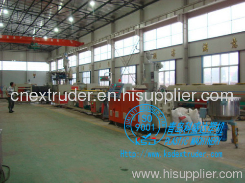 HDPE Winding pipe extrusion machine| HDPE pipe production line