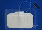 Esu Electrosurgical Disposable Ground Pads With Transparent Release Paper, White Grounding Pad