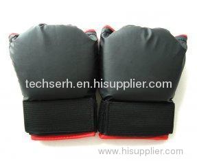 Lightweight And Compact PS3 Move Leather Boxing Gloves With Adjustable Straps