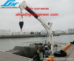 0.98T To 50T Customized Marine Deck Crane