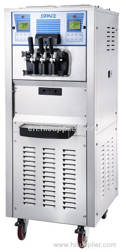 three handles frozen yogurt machine