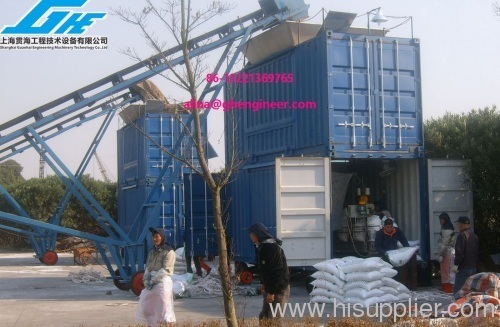 Containerized Mobile Weighing and Bagging Unit