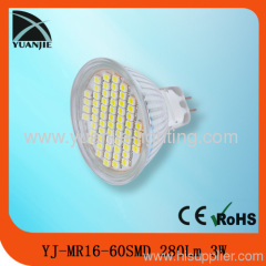 60 smd 3w led spot light