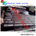 PVC conical twin screw