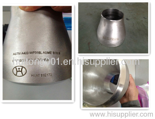 A403 WP316L Concentric Reducer Eccentri Reducer Pipe fittings