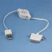 for iPhone 3 in 1 Retractable Data Cable