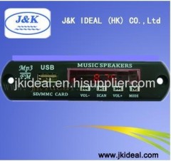 embedded usb sd fm mp3 board